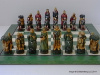 Robin Hood Hand Decorated Theme Chess Set